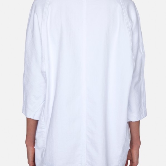 James Jeans White Painter Jacket - Picture 2 of 2